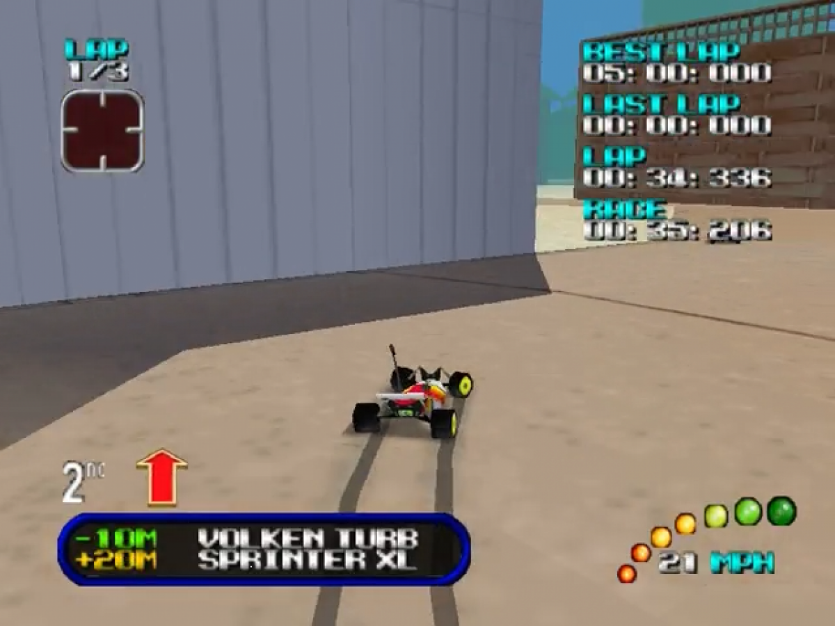 Re Volt gameplay for Nintendo 64 N64 video game