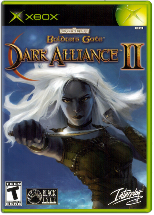 Baldur's Gate: Dark Alliance 2 cover art for Xbox (XBOX) video game
