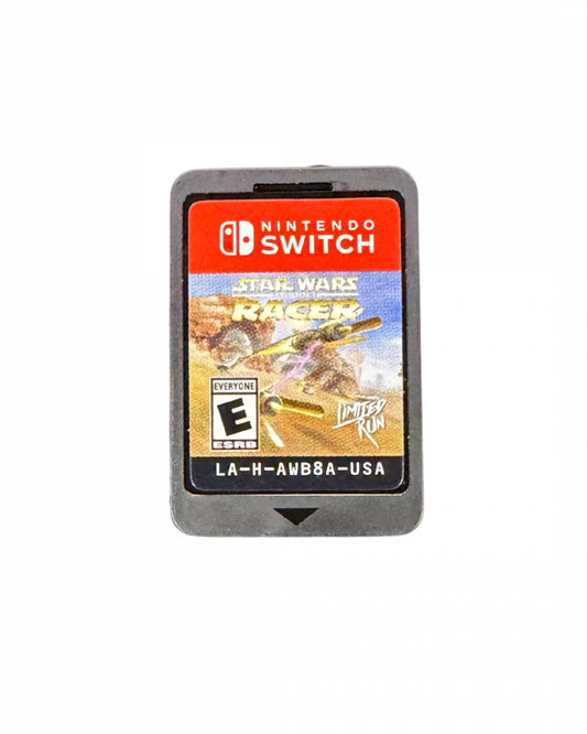 Star Wars Episode I Racer for Nintendo Switch featuring high speed podracing action across iconic Star Wars locations cartridge