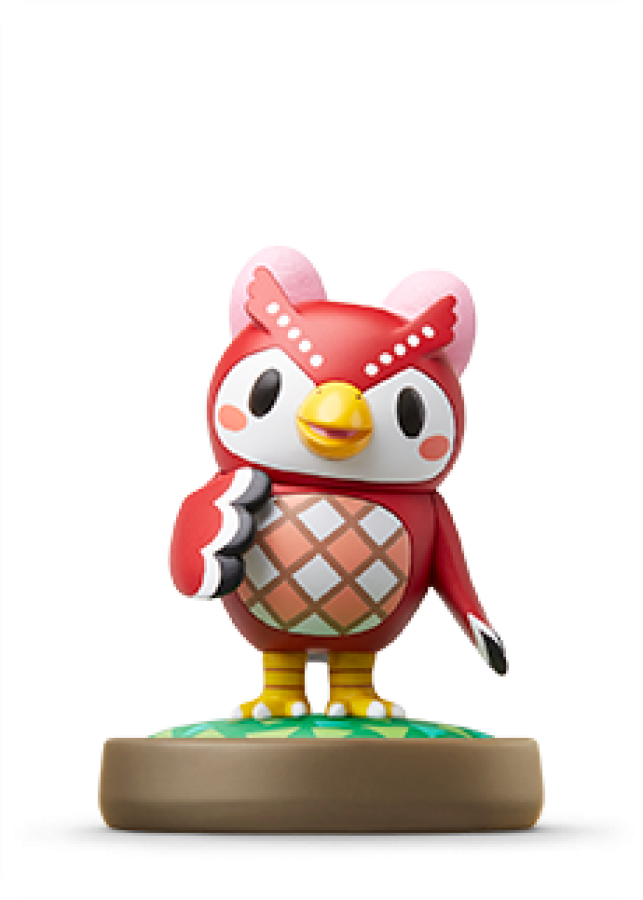 Celeste Amiibo loose featuring the wise owl from Animal Crossing, with her signature pink bow and star‑themed design, compatible with in‑game bonuses.