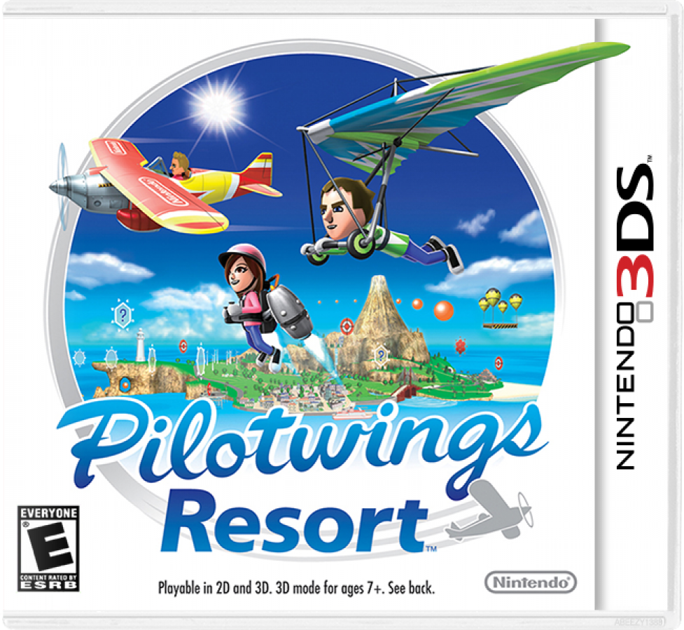 PilotWings Resort cover art for Nintendo 3DS 3DS video game