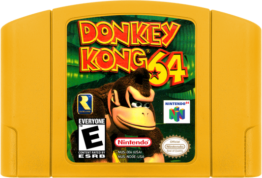 Donkey Kong 64 cartridge for Nintendo 64 (N64) video game