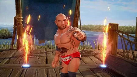 WWE 2K Battlegrounds gameplay for Nintendo Switch (NS) video game