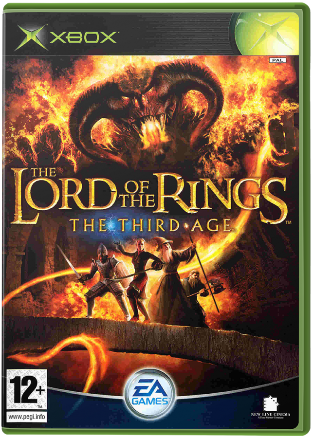 The Lord of the Rings: The Third Age – Xbox (XBOX) cover art for video game for XBOX