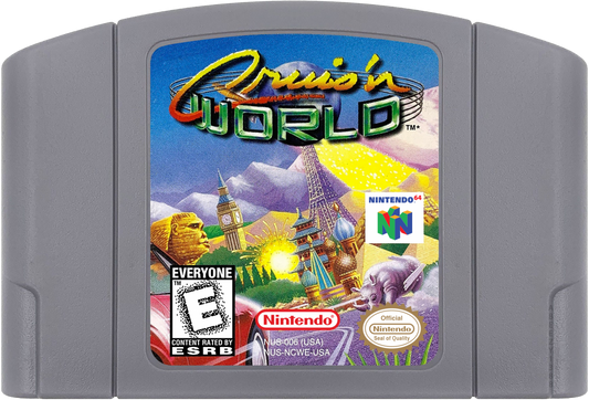 Cruisn World Cartidge image for Nintendo 64 N64 video game