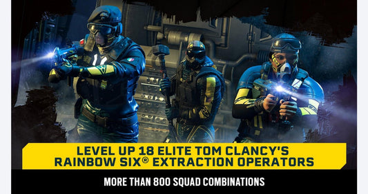 Tom Clancy’s Rainbow Six: Extraction gameplay for PlayStation 5 (PS5) cooperative tactical shooter video game