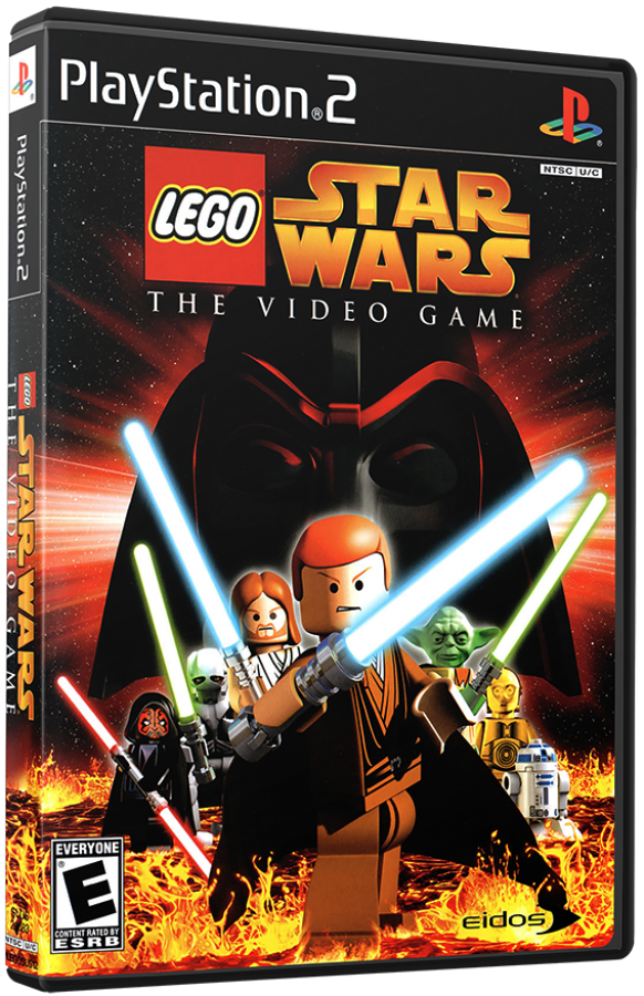 LEGO Star Wars cover art for PlayStation 2 (PS2) video game