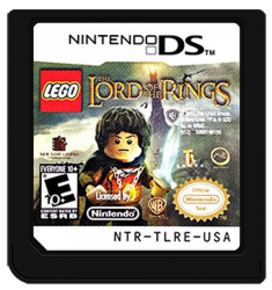 LEGO The Lord of the Rings cartridge for Nintendo DS (DS) action adventure video game