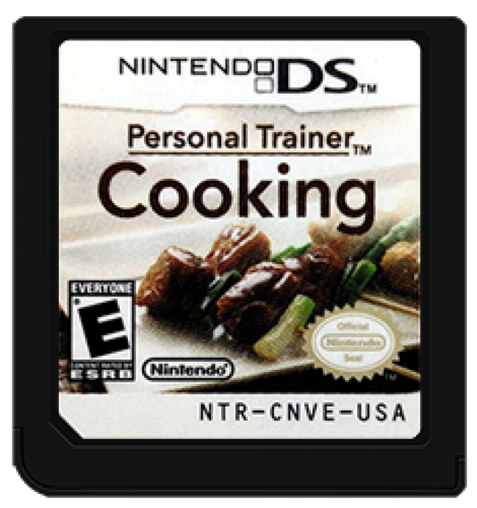 Personal Trainer: Cooking cartridge for Nintendo DS (DS) cooking simulation educational video game