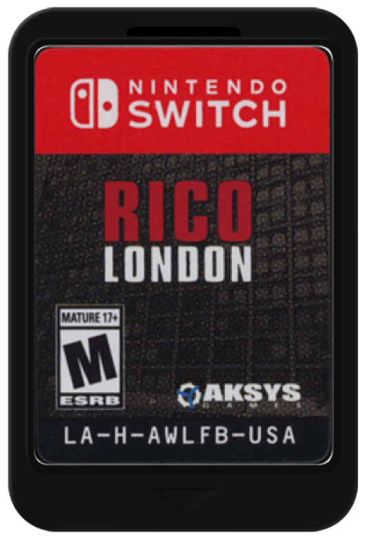 Rico London cartridge for Nintendo Switch (NS) video game