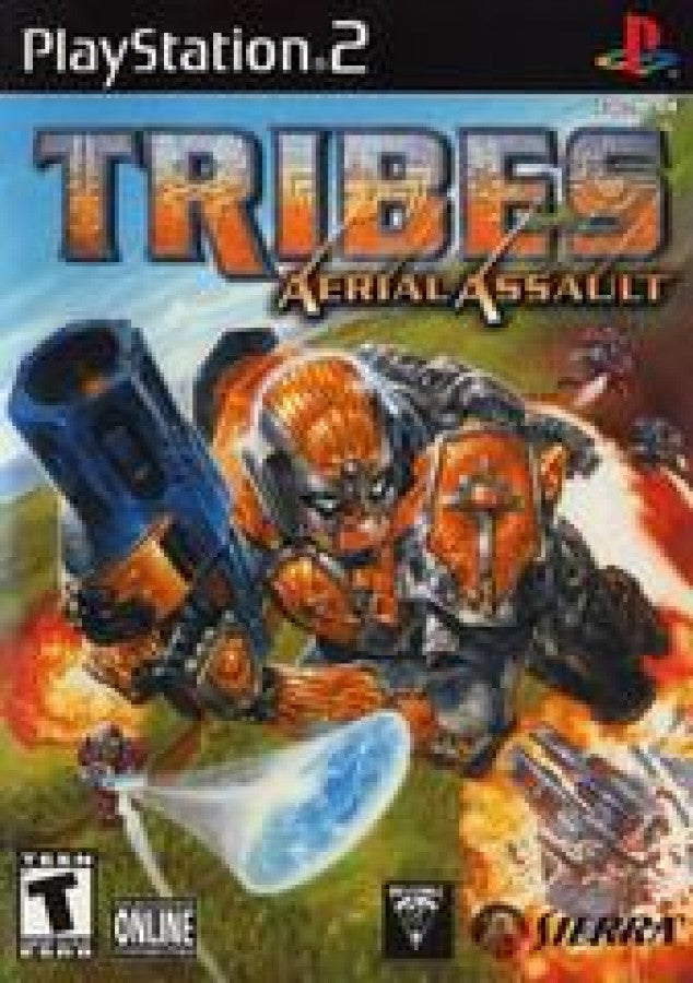 Tribes: Aerial Assault cover art for PlayStation 2 (PS2) video game