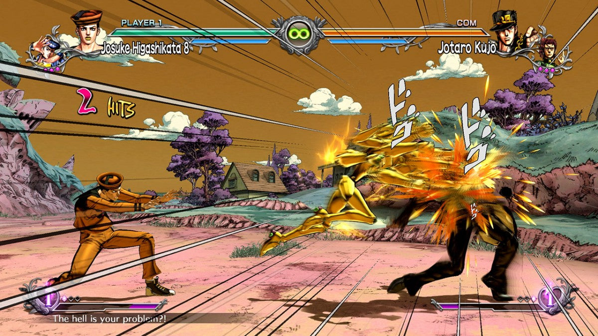 JoJo's Bizarre Adventure All-Star Battle R for Nintendo Switch fighting game featuring characters from across the JoJo series stylized anime battles special moves and versus gameplay