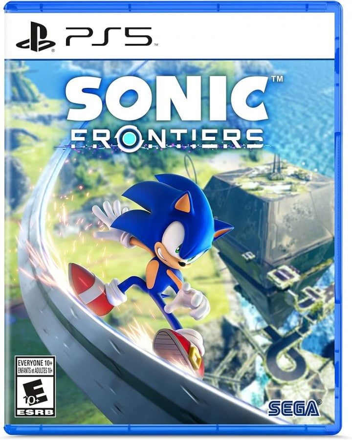 Sonic Frontiers cover art for PlayStation 5 (PS5) video game