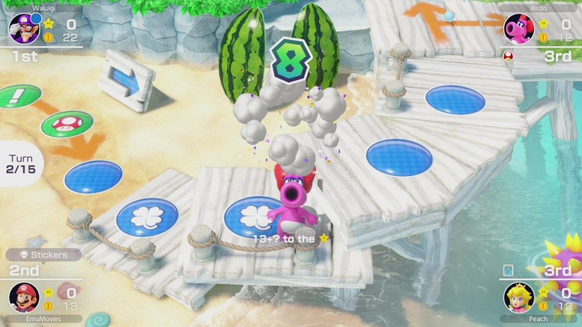 Mario Party Superstars gameplay image for Nintendo Switch NS video game