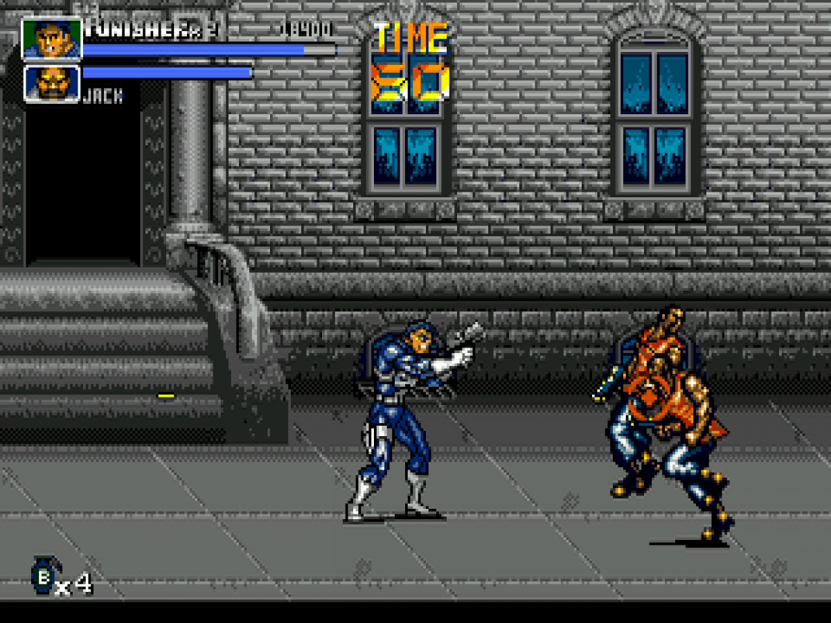 The Punisher gameplay for Sega Genesis GEN video game