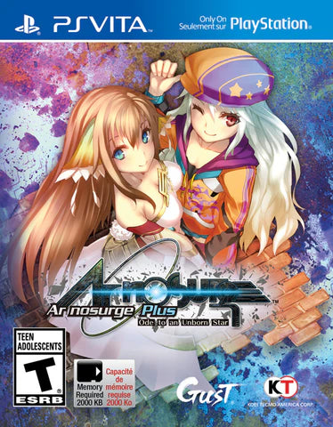 Ar Nosurge Plus: Ode to an Unborn Star cover art for PlayStation VITA (PS VITA) video game