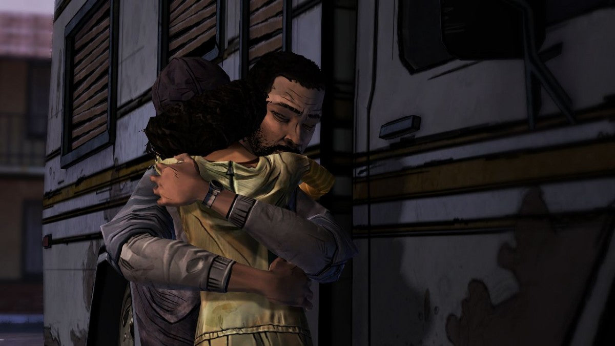 The Walking Dead: A Telltale Games Series gameplay for Xbox 360 (X360) episodic graphic adventure video game