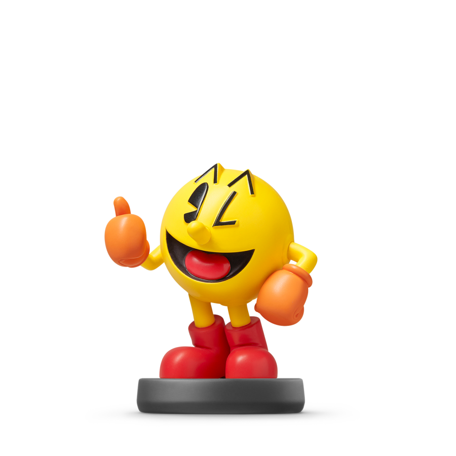 Pac-Man Super Smash Bros Amiibo loose Nintendo figure