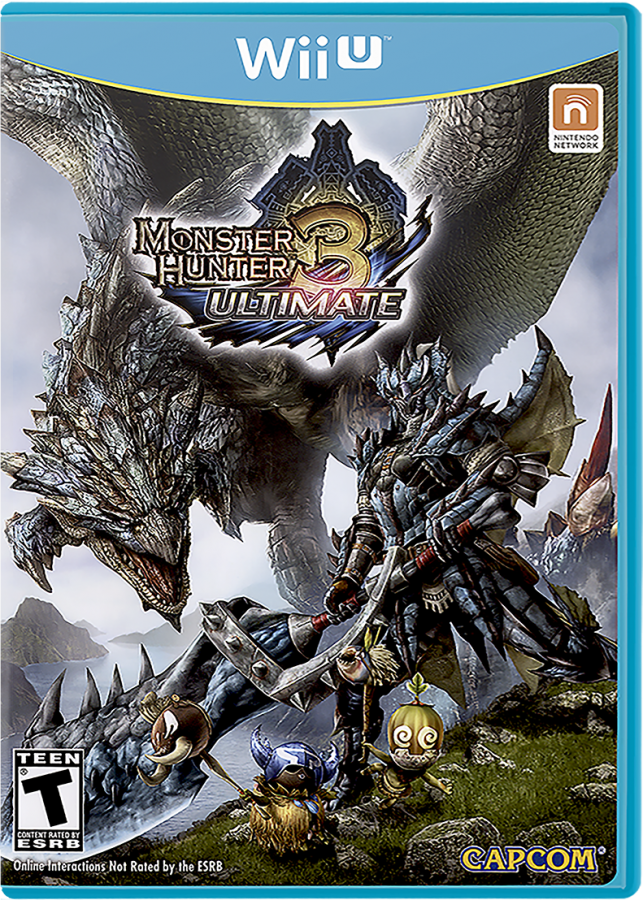 Monster Hunter 3: Ultimate cover art for Nintendo Wii U (WiiU) video game