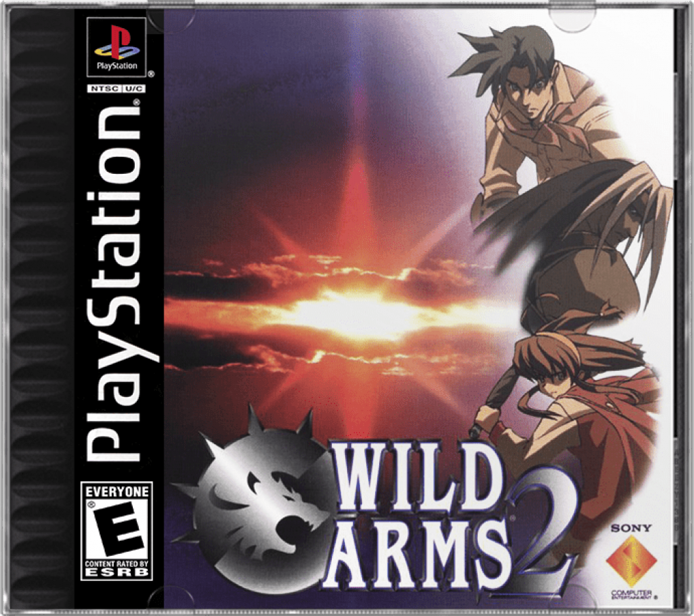 Wild Arms 2 cover art for PlayStation 1 (PS1) video game