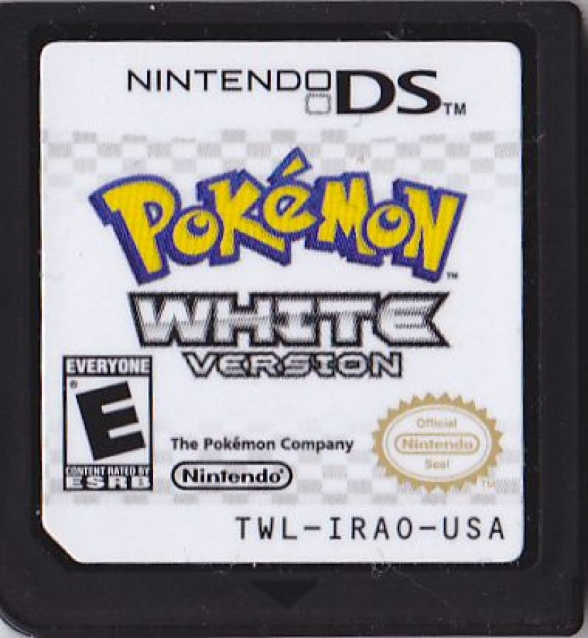 Pokémon: White cartridge for Nintendo DS (DS) Pokémon RPG adventure video game