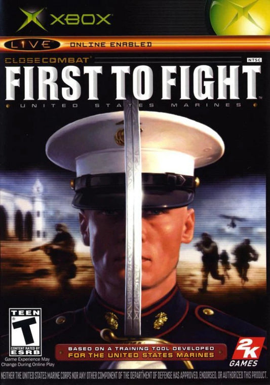 Close Combat: First to Fight cover art for Xbox (XBOX) video game