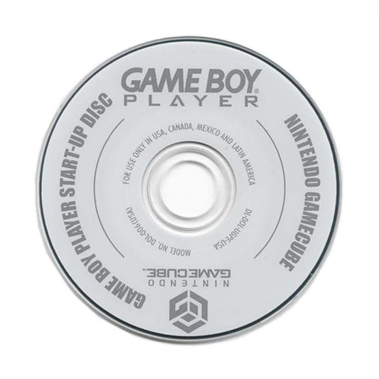 Gameboy Player start up disc for Nintendo GameCube