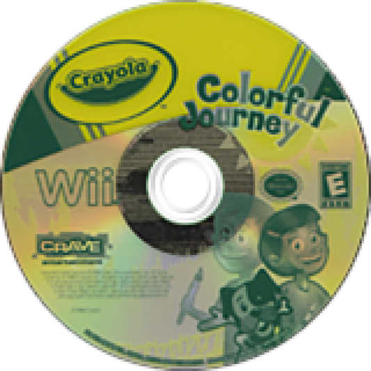 Crayola Colorful Journey disc cover art for Nintendo Wii (Wii) video game