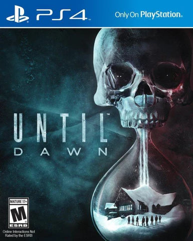 Until Dawn cover art for PlayStation 4 (PS4) video game