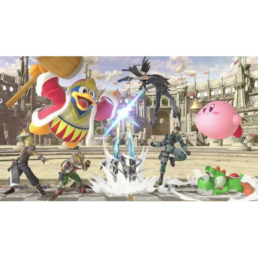 Super Smash Bros Ultimate gameplay image for Nintendo Switch fighting game
