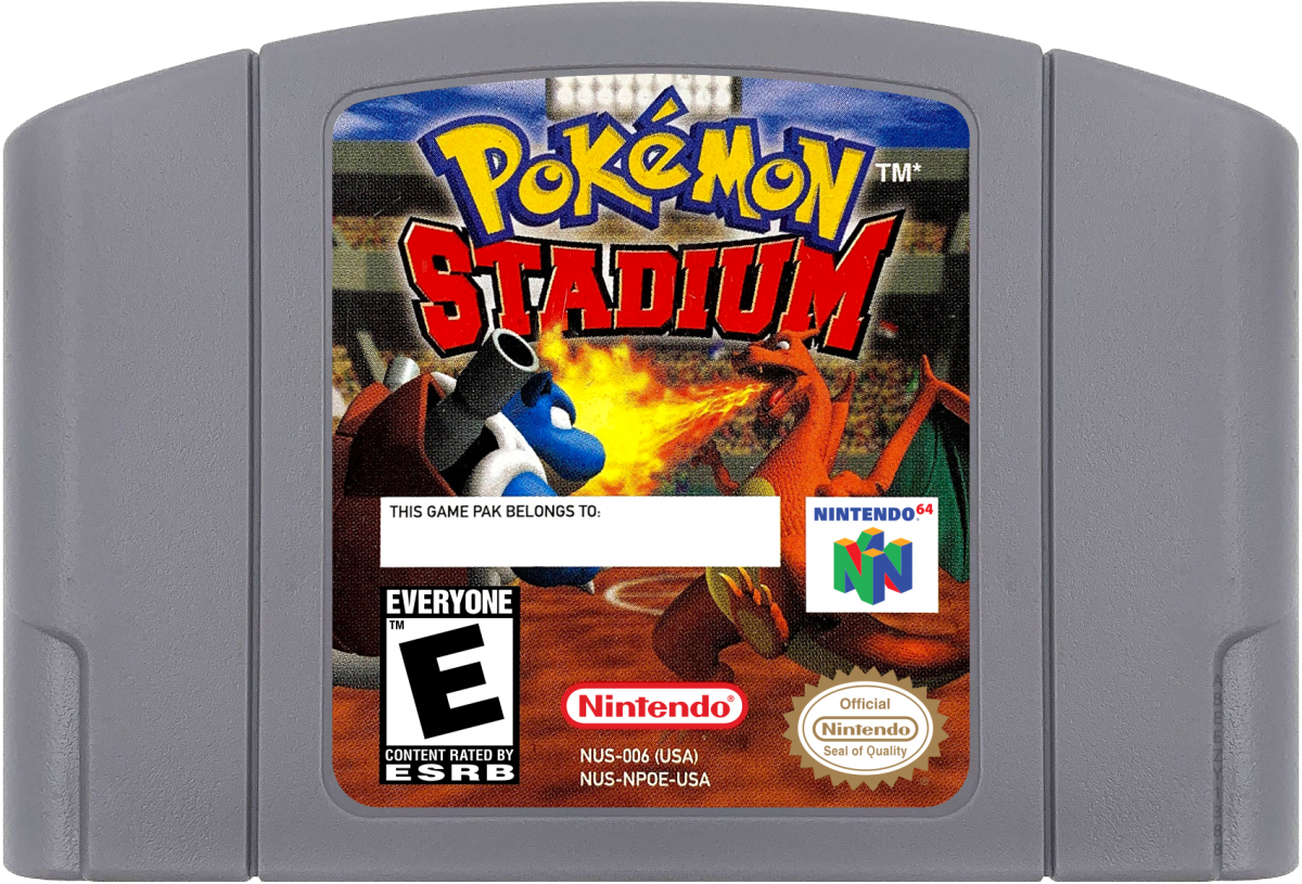 Pokemon Stadium cartridge for Nintendo 64 N64 video game