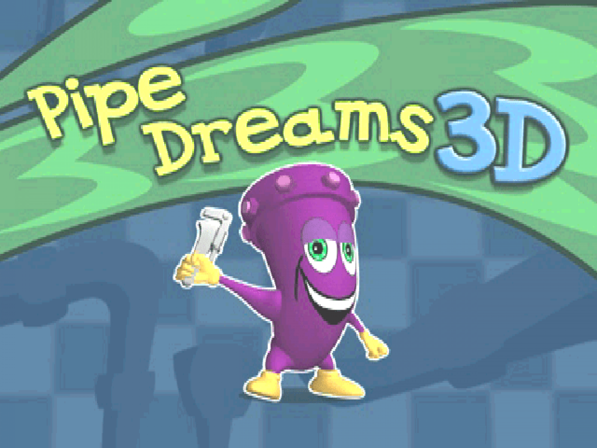 Pipe Dreams 3D titlepage for PlayStation 1 (PS1) puzzle video game