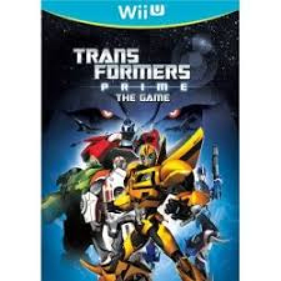 Transformers Prime cover art for Nintendo Wii U (WiiU) video game