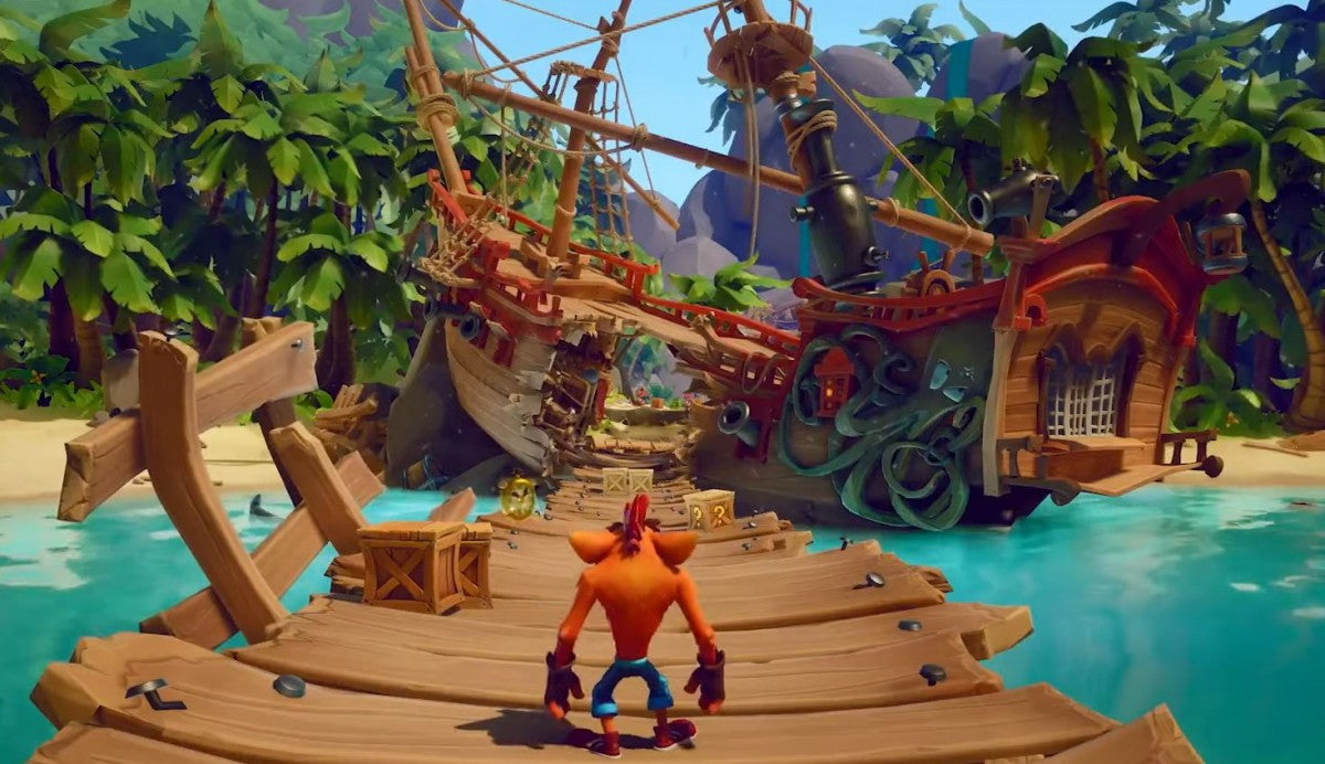 Crash Bandicoot 4: It's About Time gameplay for Nintendo Switch (NS) video game