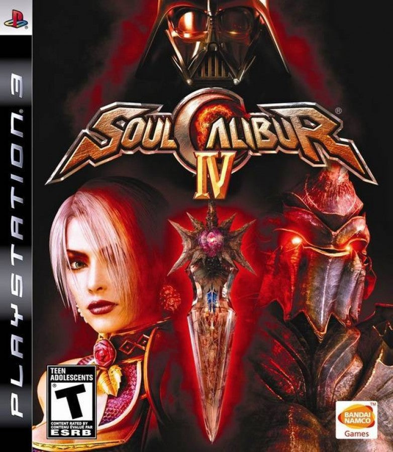 Soul Calibur IV cover art for PlayStation 3 PS3 video game