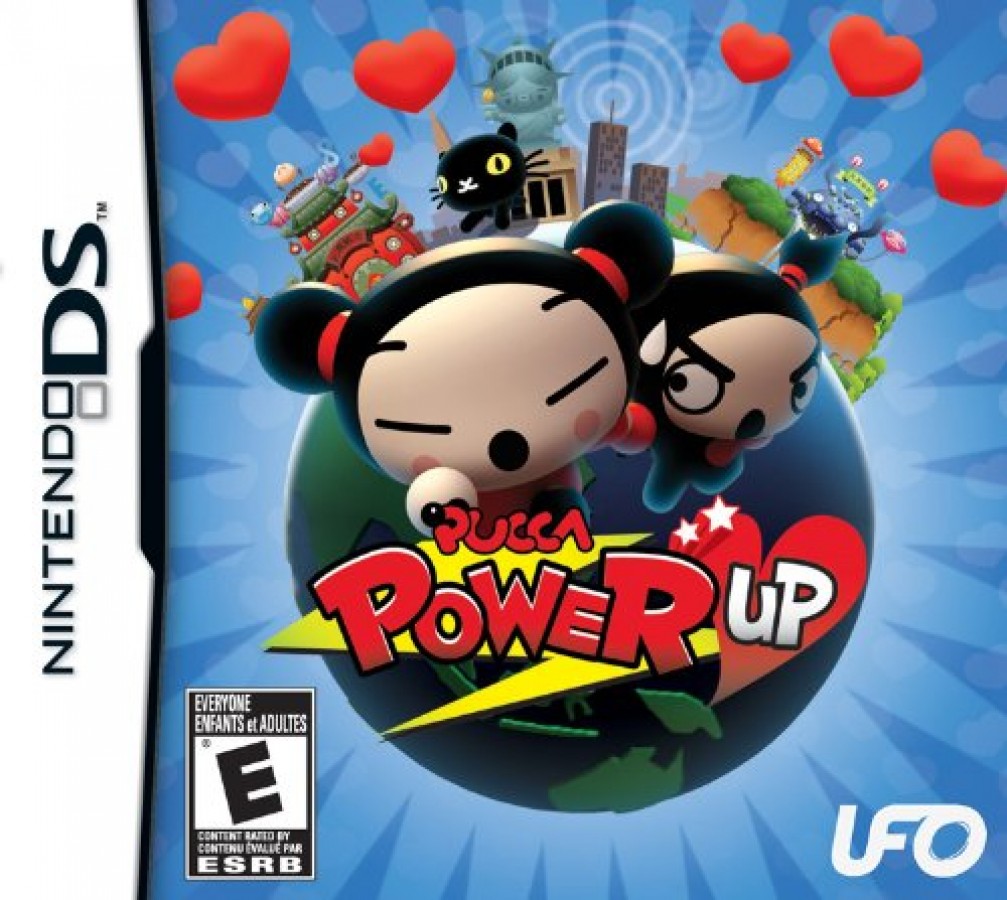 Pucca Power Up cover art for Nintendo DS (DS) video game