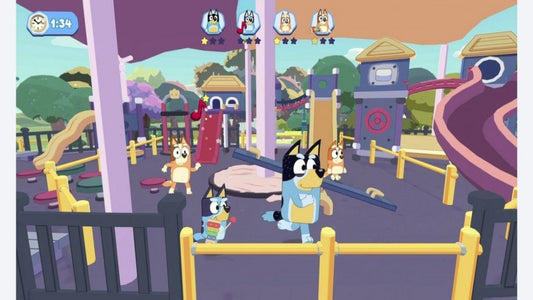 Bluey The Video Game gameplay image for Nintendo Switch (NS) video game