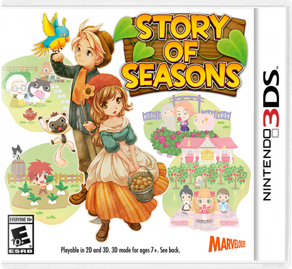 Story of Seasons cover art for Nintendo 3DS (3DS) video game