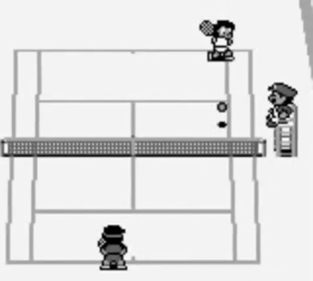 Tennis Game Boy sports tennis video game gameplay