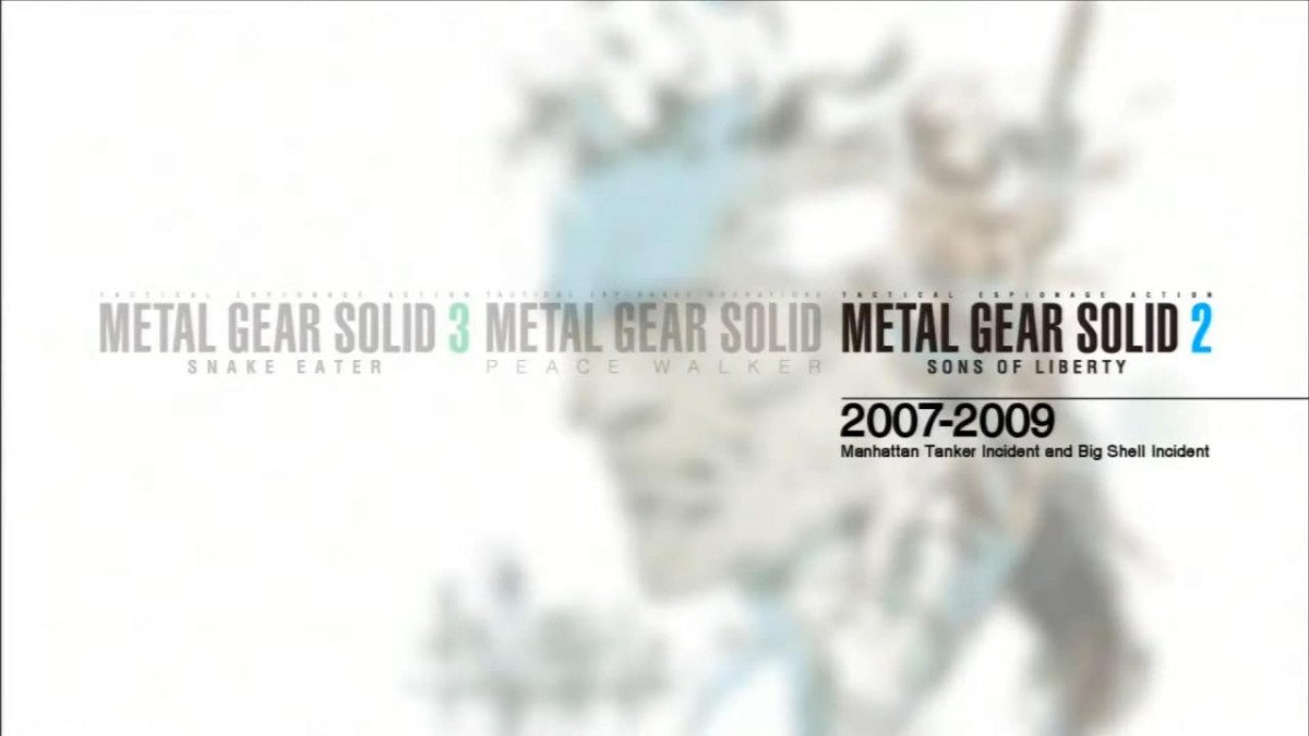Metal Gear Solid: HD Collection title card for Xbox 360 (X360) stealth action video game compilation