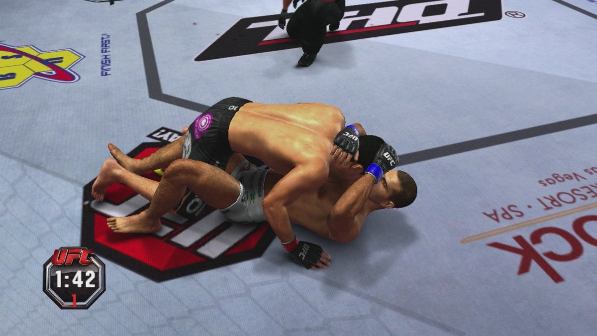 UFC Undisputed 2010 gameplay for Xbox 360 (X360) mixed martial arts fighting video game