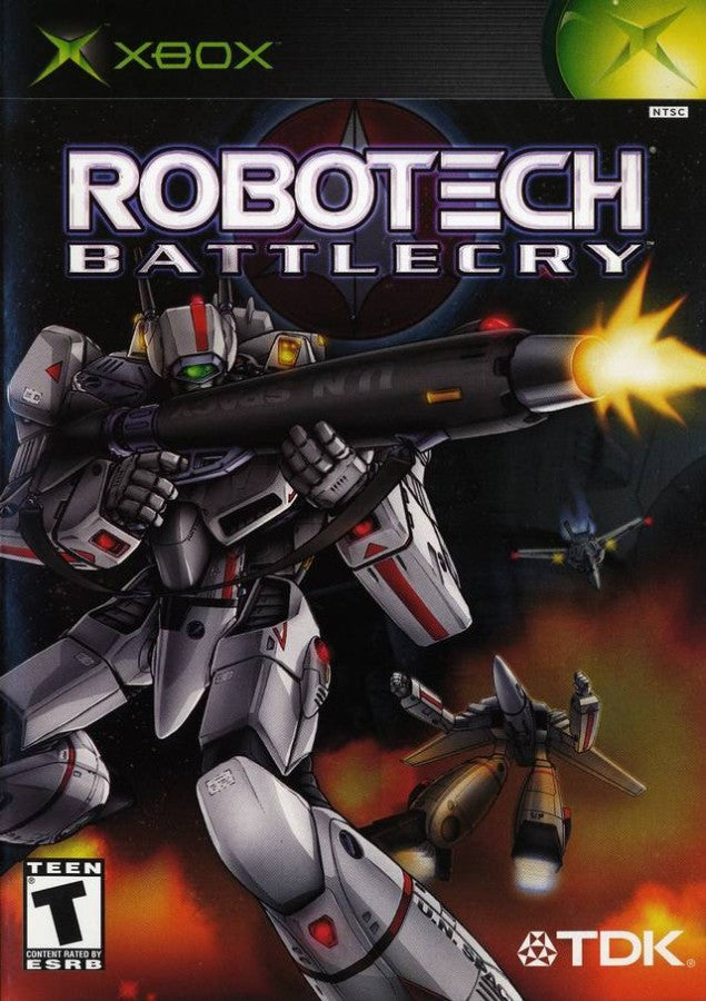 Robotech: Battlecry cover art for Xbox (XBOX) video game