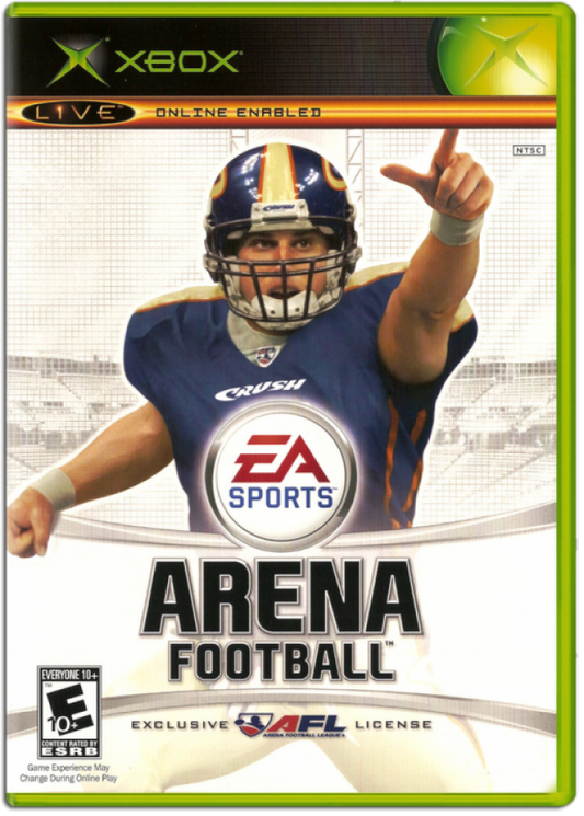 Arena Football cover art for Xbox (XBOX) video game
