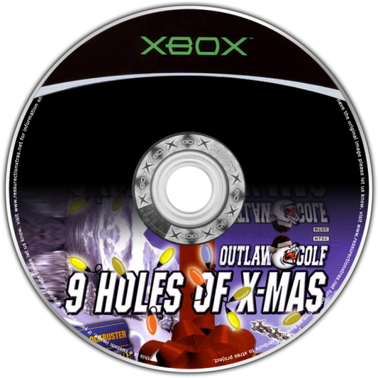 Outlaw Golf: 9 Holes of X-Mas disc for Xbox (XBOX) video game