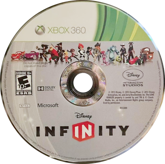Disney Infinity disc for Xbox 360 (X360) action-adventure toys-to-life video game