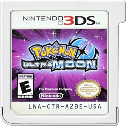 Pokemon: Ultra Moon cartridge for Nintendo 3DS (3DS) Pokemon adventure video game
