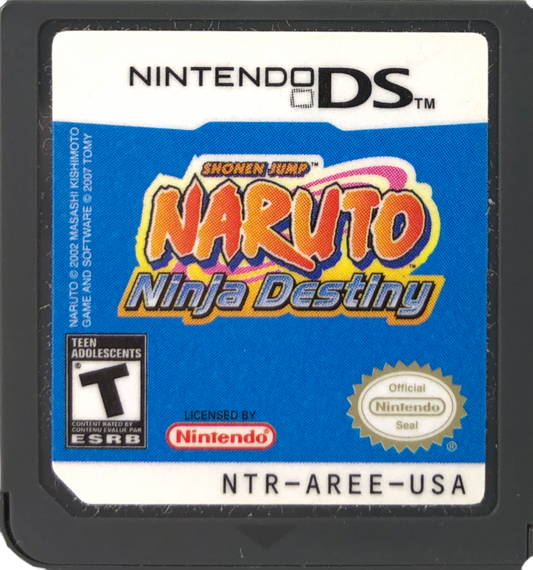Naruto: Ninja Destiny cartridge for Nintendo DS (DS) anime fighting video game