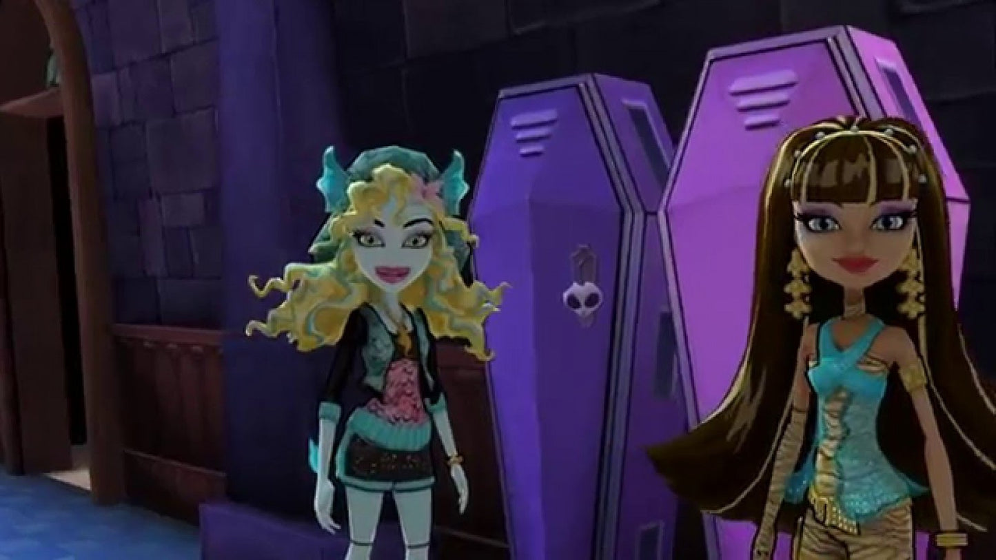 Monster High: New Ghoul in School gameplay for Nintendo Wii U (WiiU) video game