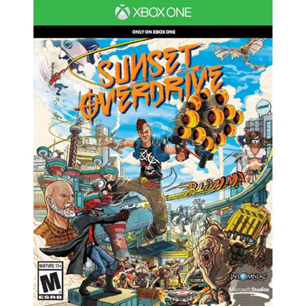 Sunset Overdrive cover art for Xbox One (XONE) video game