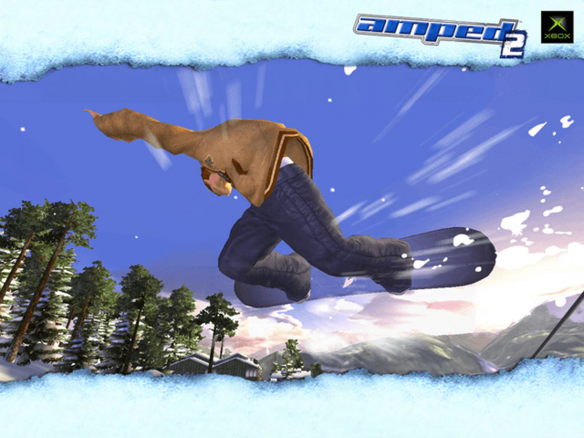 Amped 2 start screen art for Xbox (XBOX) video game